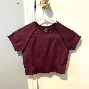 Very high quality sweat resistant workout top I love for the gym